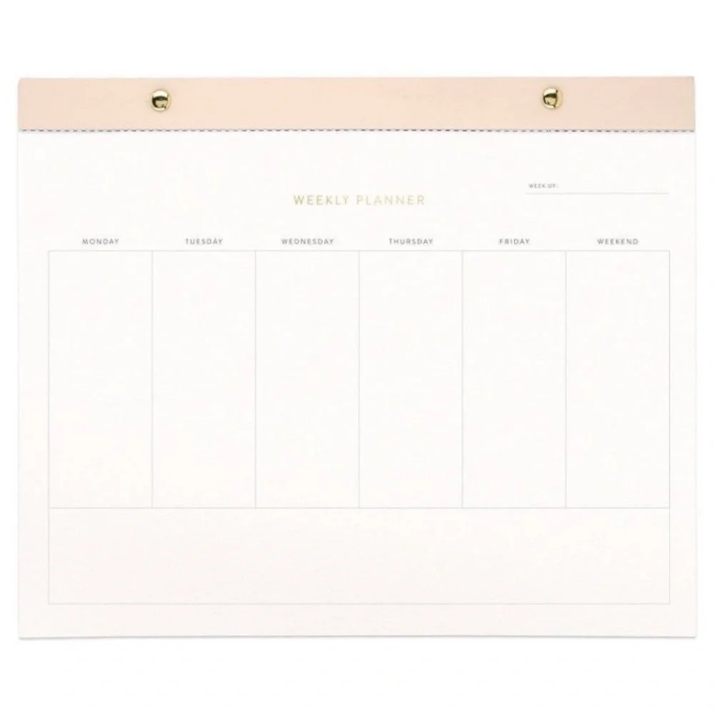 Sugar Paper Undated Weekly Planning Pad